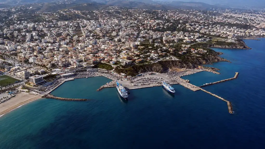 Rafina waterfront and harbour